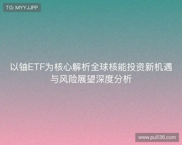 以铀ETF为核心解析全球核能投资新机遇与风险展望深度分析